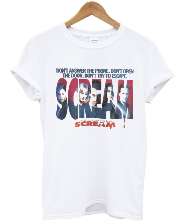 scream inspired t-shirt Hoodie, Sweatshirt | PureTeeCo.com