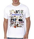 Riverdale White Half Sleeve T-Shirt Hoodie, Sweatshirt | PureTeeCo.com