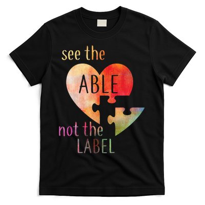 See The Able Not The Label Autism T-Shirt Hoodie, Sweatshirt | PureTeeCo.com