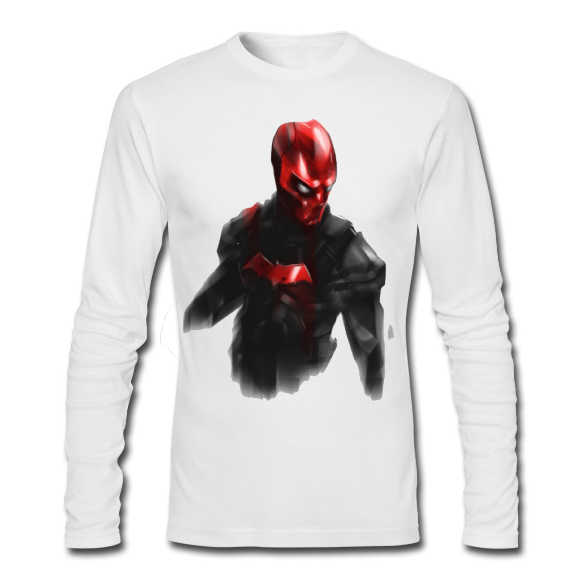 Seeing Red White Full Sleeve Tee Hoodie, Sweatshirt | PureTeeCo.com