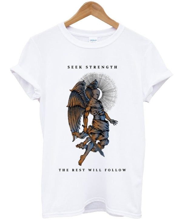 seek strength the rest will follow t-shirt Hoodie, Sweatshirt | PureTeeCo.com