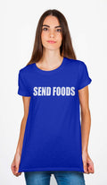 Send Foods Blue T-Shirt Hoodie, Sweatshirt | PureTeeCo.com