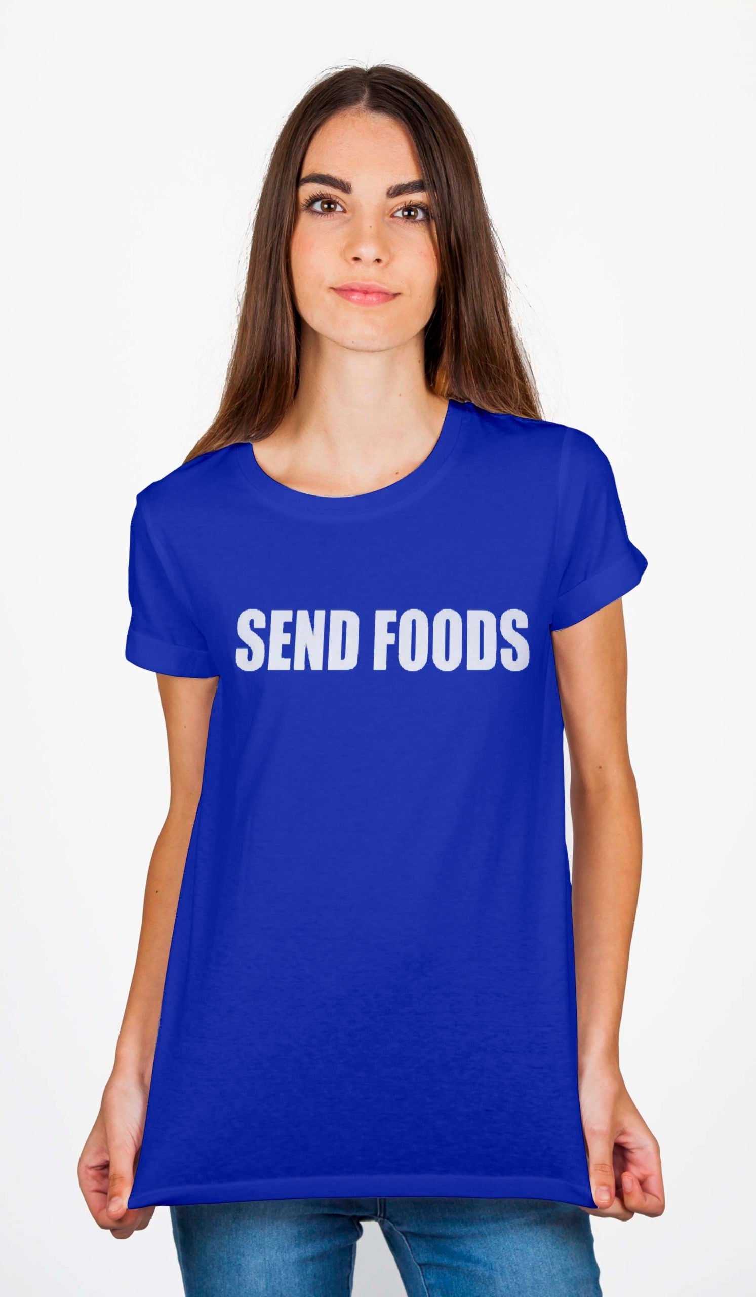 Send Foods Blue T-Shirt Hoodie, Sweatshirt | PureTeeCo.com