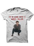 Serial Killer White Tee Hoodie, Sweatshirt | PureTeeCo.com