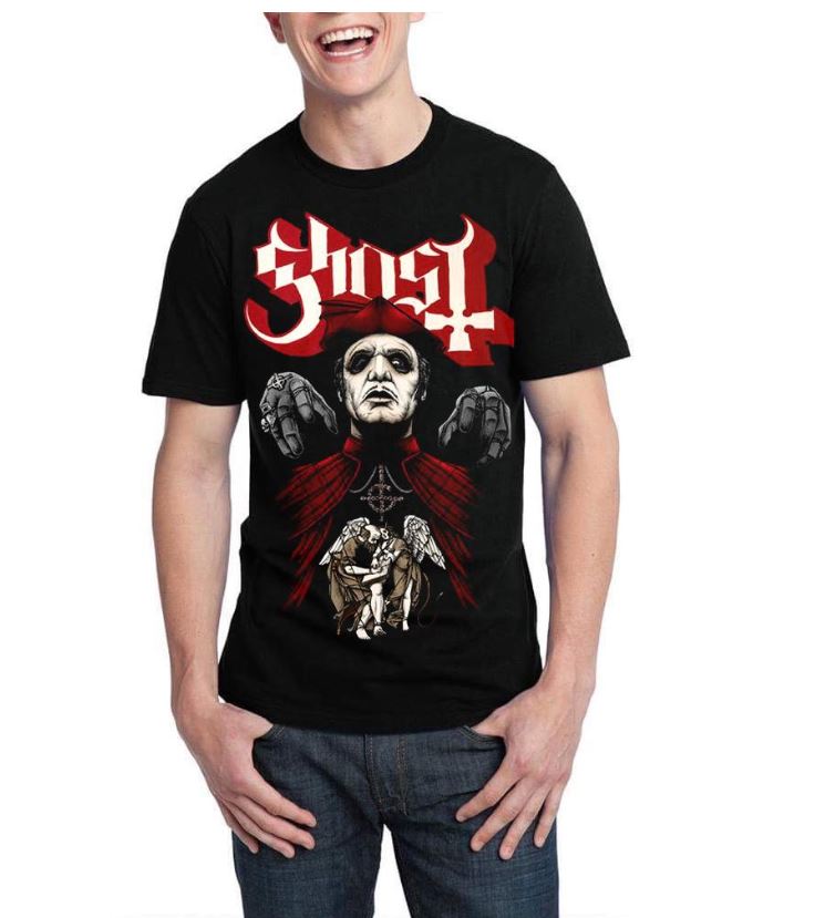 Ghost BC Band Black T-Shirt Hoodie, Sweatshirt | PureTeeCo.com