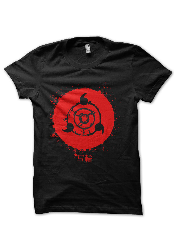 Sharingan Half Sleeve T-Shirt Style001 Hoodie, Sweatshirt | PureTeeCo.com