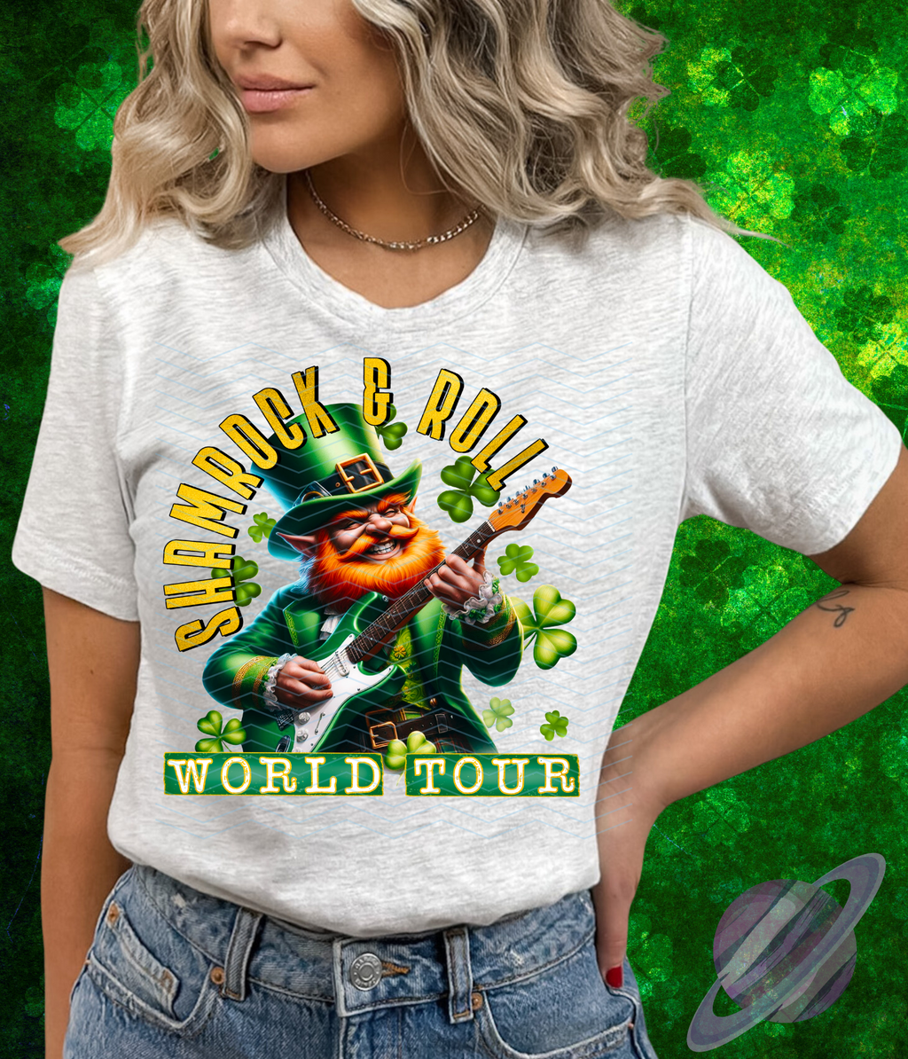 SHAMROCK ROLL TEE Hoodie, Sweatshirt | PureTeeCo.com (Image 1)