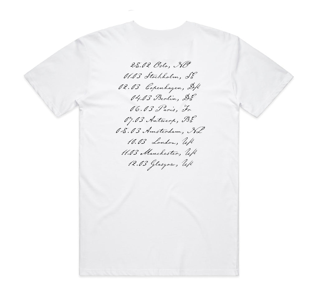 Sharon Van Etten & The Attachment Theory White Tour T-Shirt Hoodie, Sweatshirt | PureTeeCo.com (Image 3)