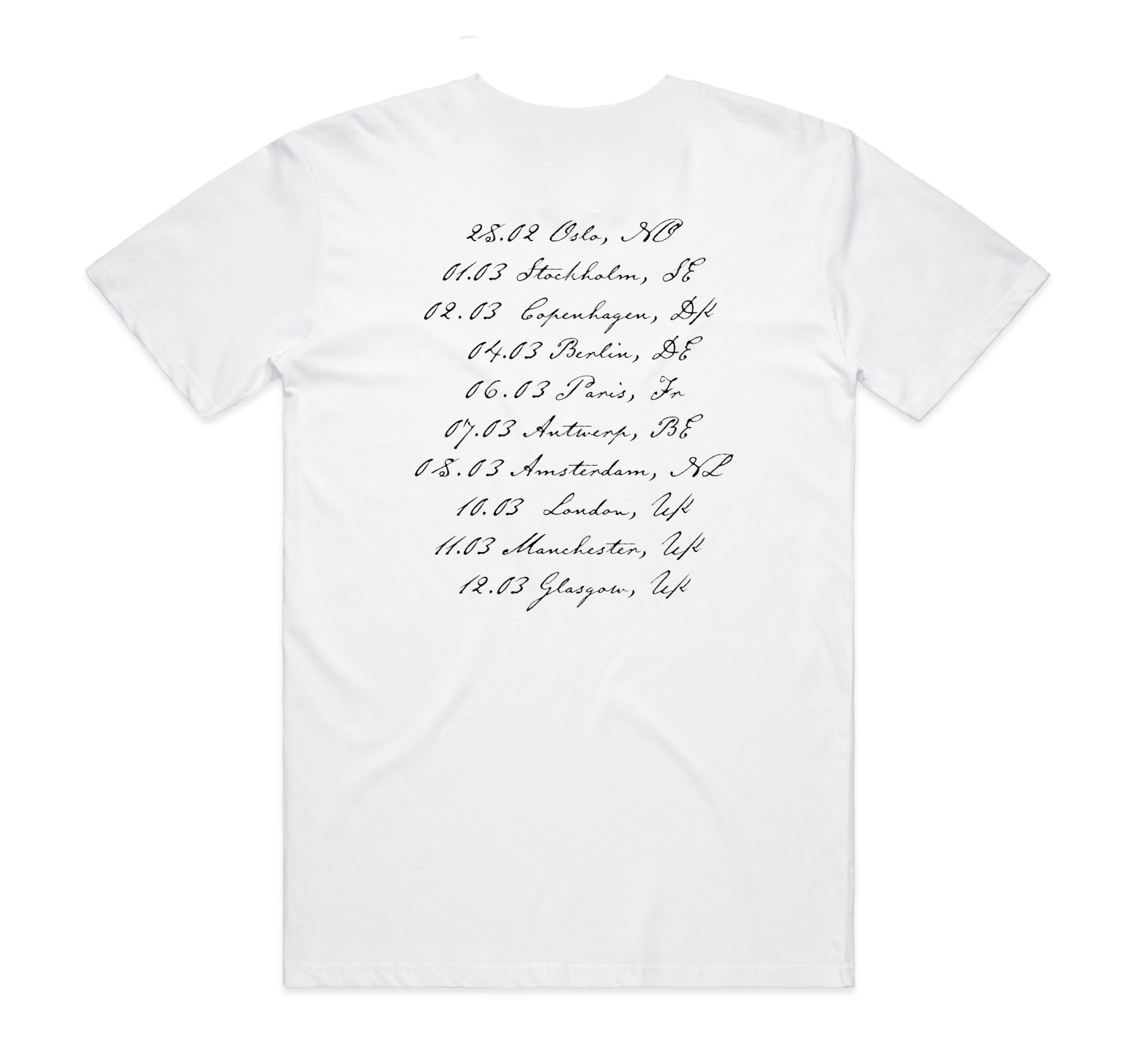 Sharon Van Etten & The Attachment Theory White Tour T-Shirt Hoodie, Sweatshirt | PureTeeCo.com (Image 3)