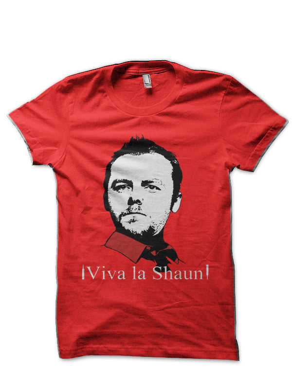 Viva La Shaun! Red T-Shirt Hoodie, Sweatshirt | PureTeeCo.com