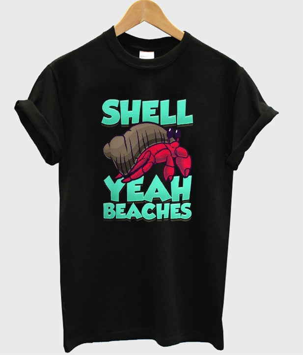 shell yeah beaches t-shirt Hoodie, Sweatshirt | PureTeeCo.com