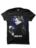 Sherlock Holmes Black Tee Hoodie, Sweatshirt | PureTeeCo.com
