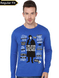 Sherlock Holmes Blue Full Sleeve T-Shirt Hoodie, Sweatshirt | PureTeeCo.com
