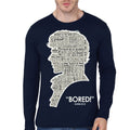 Sherlock Holmes Bored Full Sleeve T-Shirt Hoodie, Sweatshirt | PureTeeCo.com