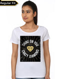 Shine On You Crazy Diamond White Girls T-Shirt Hoodie, Sweatshirt | PureTeeCo.com