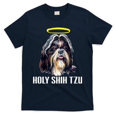 Shitzu Dog Holy Shih Tzu T-Shirt Hoodie, Sweatshirt | PureTeeCo.com