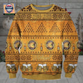 Shock Top Belgian White Beer Ugly Christmas Sweater