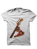 Rock Band White Half Sleeve T-Shirt Style001 Hoodie, Sweatshirt | PureTeeCo.com