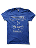 Should I Deploy On Friday Royal Blue Half Sleeve T-Shirt Hoodie, Sweatshirt | PureTeeCo.com