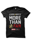 More Than A Fan Black T-Shirt Style006 Hoodie, Sweatshirt | PureTeeCo.com