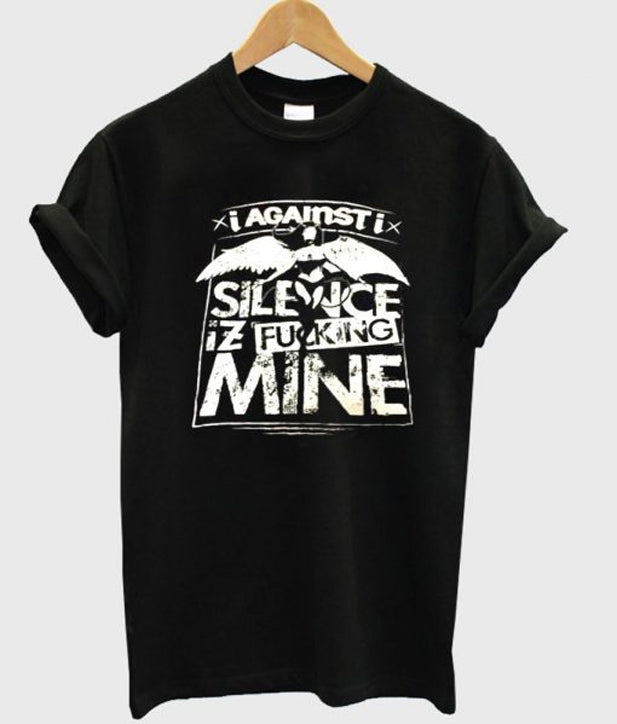 silence iz mine tshirt Hoodie, Sweatshirt | PureTeeCo.com