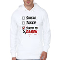 Sired To Damon white Hoodie T-Shirts, Sweatshirt | PureTeeCo.com