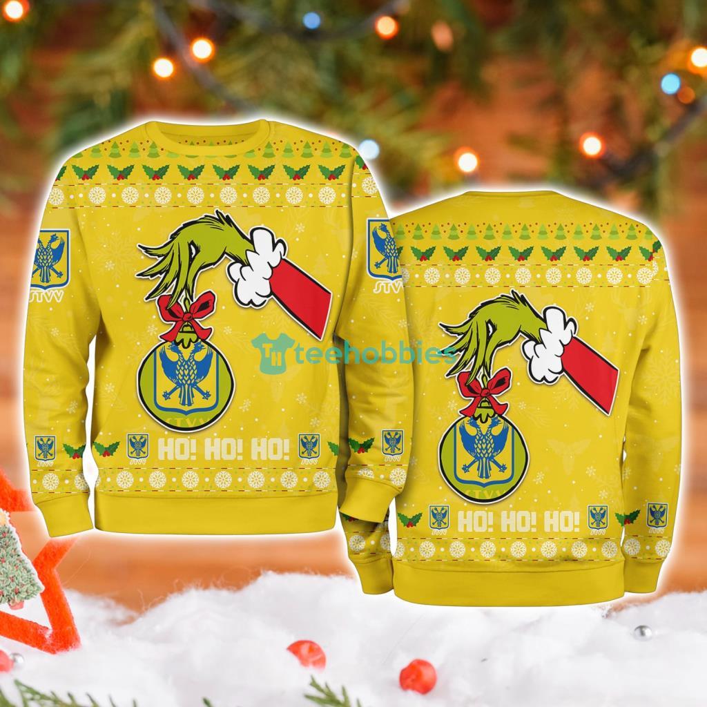 Sint-Truiden Grinch Hand Ugly Christmas Sweater 3D
