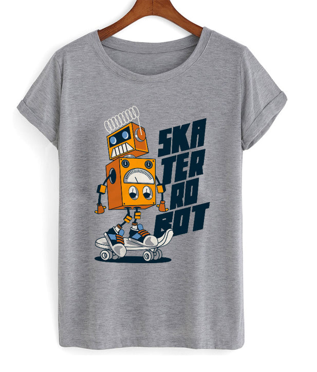 skater robot t-shirt Hoodie, Sweatshirt | PureTeeCo.com