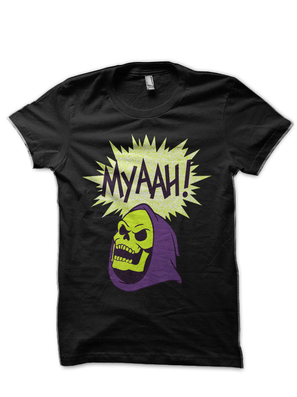 Skeletor Black Half Sleeve T-Shirt Style011 Hoodie, Sweatshirt | PureTeeCo.com