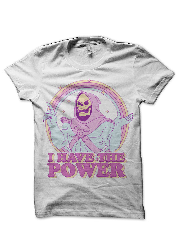 Skeletor White Half Sleeve T-Shirt Hoodie, Sweatshirt | PureTeeCo.com