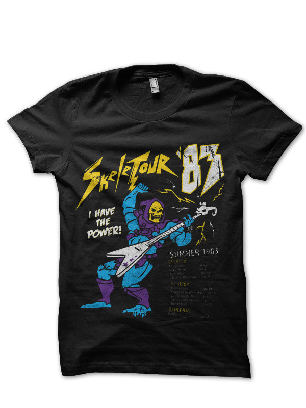 Skeletor Black T-Shirt Hoodie, Sweatshirt | PureTeeCo.com