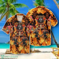 Skull Firefighter First In Last Out Hawaiian Shirt Style Gift