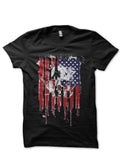 Skull Flag Half Sleeve T-Shirt Hoodie, Sweatshirt | PureTeeCo.com