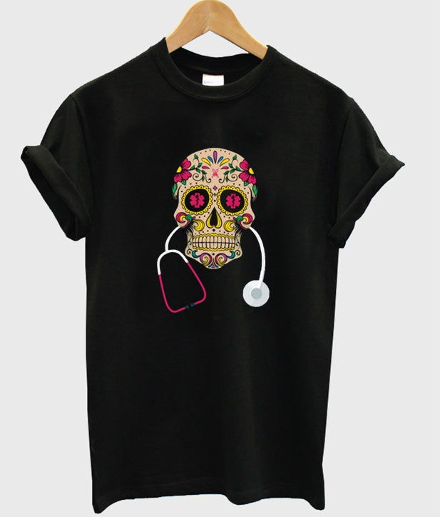 skull medical t-shirt Hoodie, Sweatshirt | PureTeeCo.com