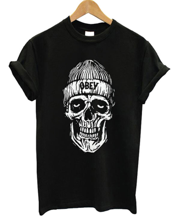 skull obey t-shirt Hoodie, Sweatshirt | PureTeeCo.com