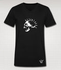 Spike Skull V-neck T-Shirts, Hoodie, Sweatshirt | PureTeeCo.com