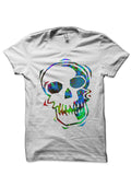 Skull White T-Shirt Hoodie, Sweatshirt | PureTeeCo.com