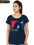 Slash Navy Blue Top T-Shirts, Hoodie, Sweatshirt | PureTeeCo.com