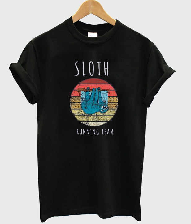 sloth running team t-shirt Hoodie, Sweatshirt | PureTeeCo.com
