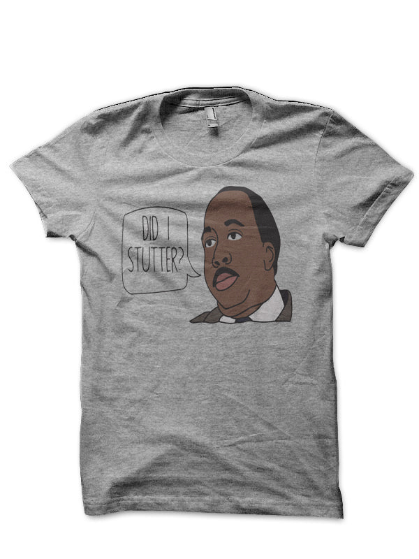 The Office â€“ Did I stutter? T-Shirt Hoodie, Sweatshirt | PureTeeCo.com