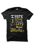 Drink In Silence T-Shirt Hoodie, Sweatshirt | PureTeeCo.com