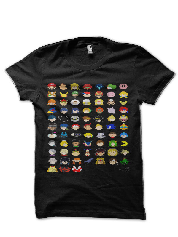 Super Smash Bros T-Shirt Style001 Hoodie, Sweatshirt | PureTeeCo.com