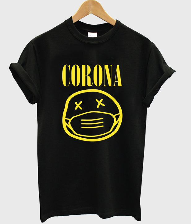 smile corona emoticon t-shirt Hoodie, Sweatshirt | PureTeeCo.com