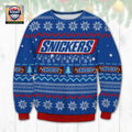 Snickers Chocolate Bar Ugly Christmas Sweater