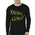 Snoring Goblin Black Full Sleeve T-Shirt Hoodie, Sweatshirt | PureTeeCo.com