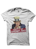 Suck It Up Snowflake White T-Shirt Hoodie, Sweatshirt | PureTeeCo.com