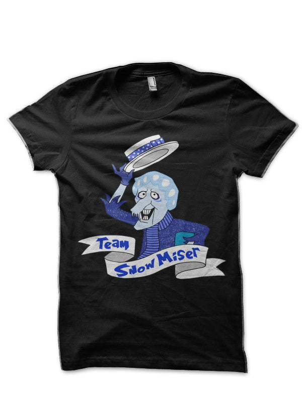 Team Snow Miser Black T-Shirt Hoodie, Sweatshirt | PureTeeCo.com