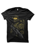 Master Chief Black T-Shirt Hoodie, Sweatshirt | PureTeeCo.com