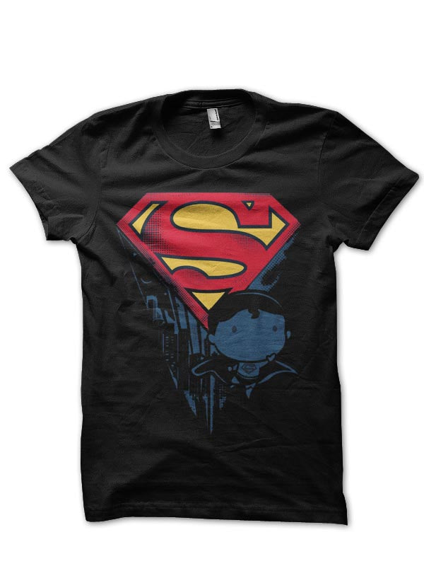 Son Of Krypton Black T-Shirt Hoodie, Sweatshirt | PureTeeCo.com