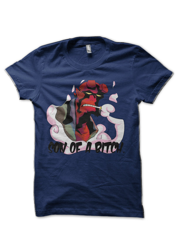 Hellboy â€Son Of A Bitchâ€ T-Shirt Hoodie, Sweatshirt | PureTeeCo.com